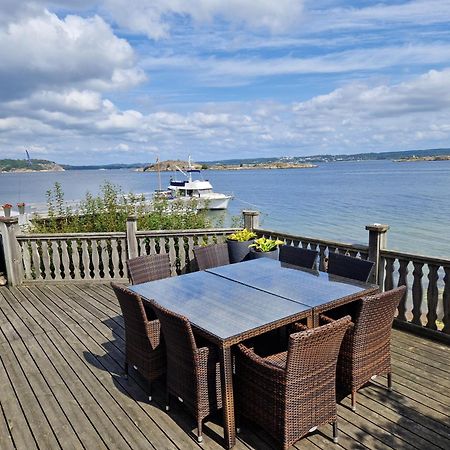 Cabin At The Sea Close To Public Beach With A Jumpingtower Hoviksnas ภายนอก รูปภาพ