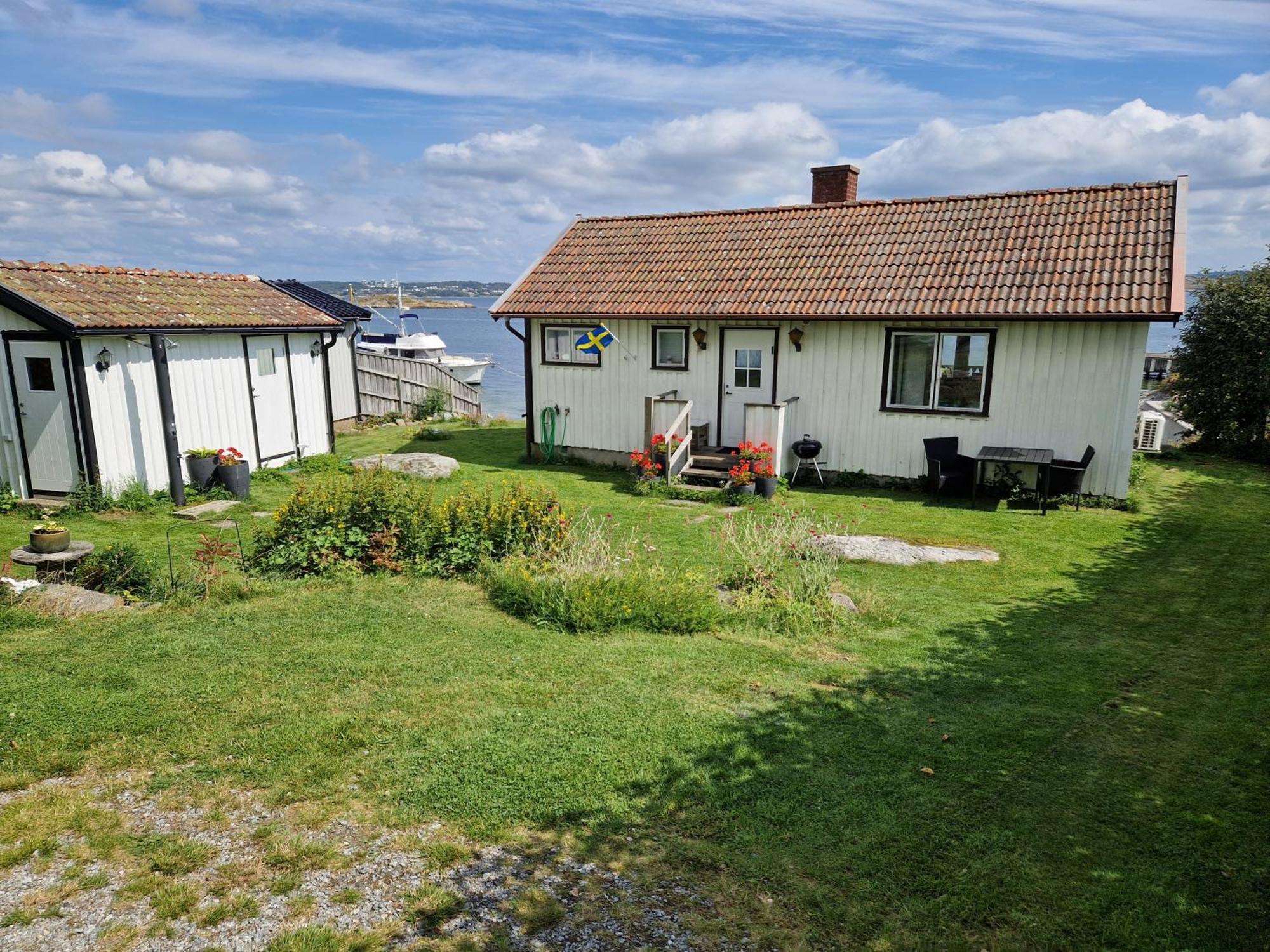 Cabin At The Sea Close To Public Beach With A Jumpingtower Hoviksnas ภายนอก รูปภาพ